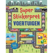 Stickerboek Super Stickerpret: Voertuigen - DELTAS 0664186